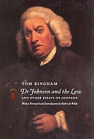 Dr Johnson and the Law cover, showing portrait of Samuel Johnson after Joshua Reynolds